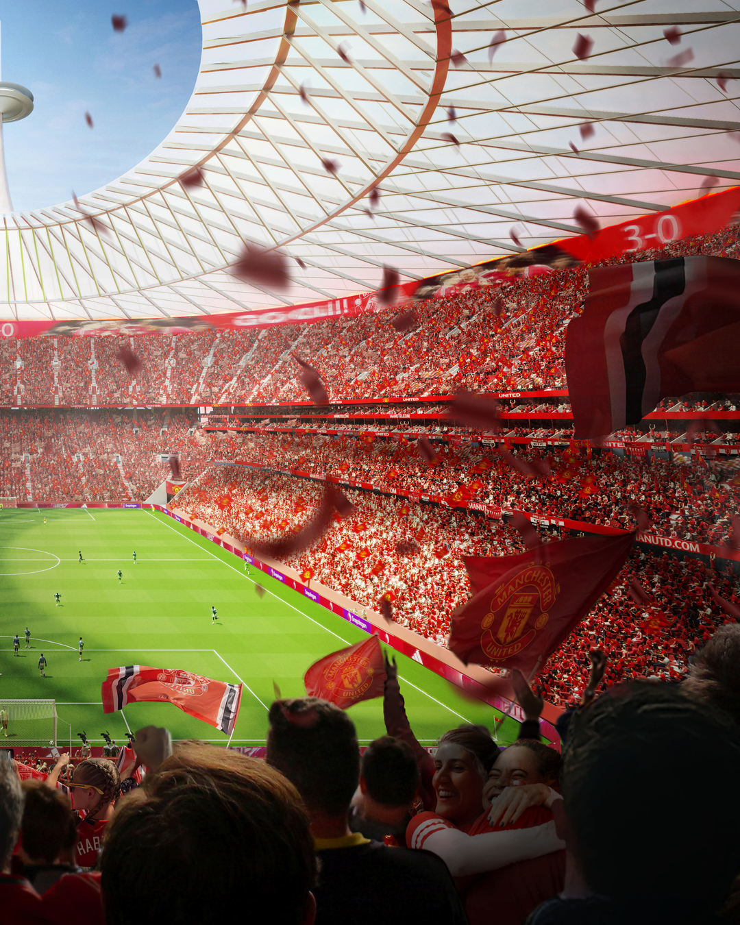 曼联斥资,全英最大,英国足球豪门曼联,Manchester United,