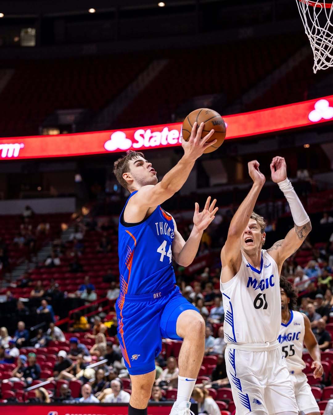 NBA夏季联赛,奥兰多魔术,俄克拉荷马雷霆,阿杰伊-米切尔,卡尔森, Oklahoma City Thunder, 布兰登 - 卡尔森