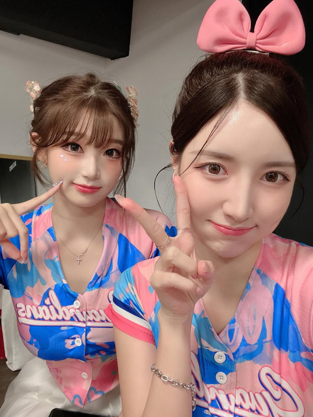 Fubon Angels,悍将大巨蛋,桃猿,拉拉队,韩籍三本柱,应援, 李珠珢, 李雅英, 南珉贞