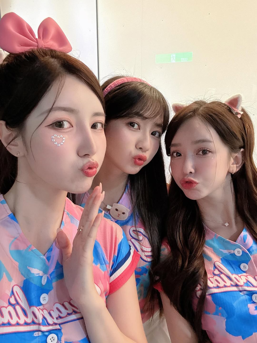 Fubon Angels,悍将大巨蛋,桃猿,拉拉队,韩籍三本柱,应援, 李珠珢, 李雅英, 南珉贞