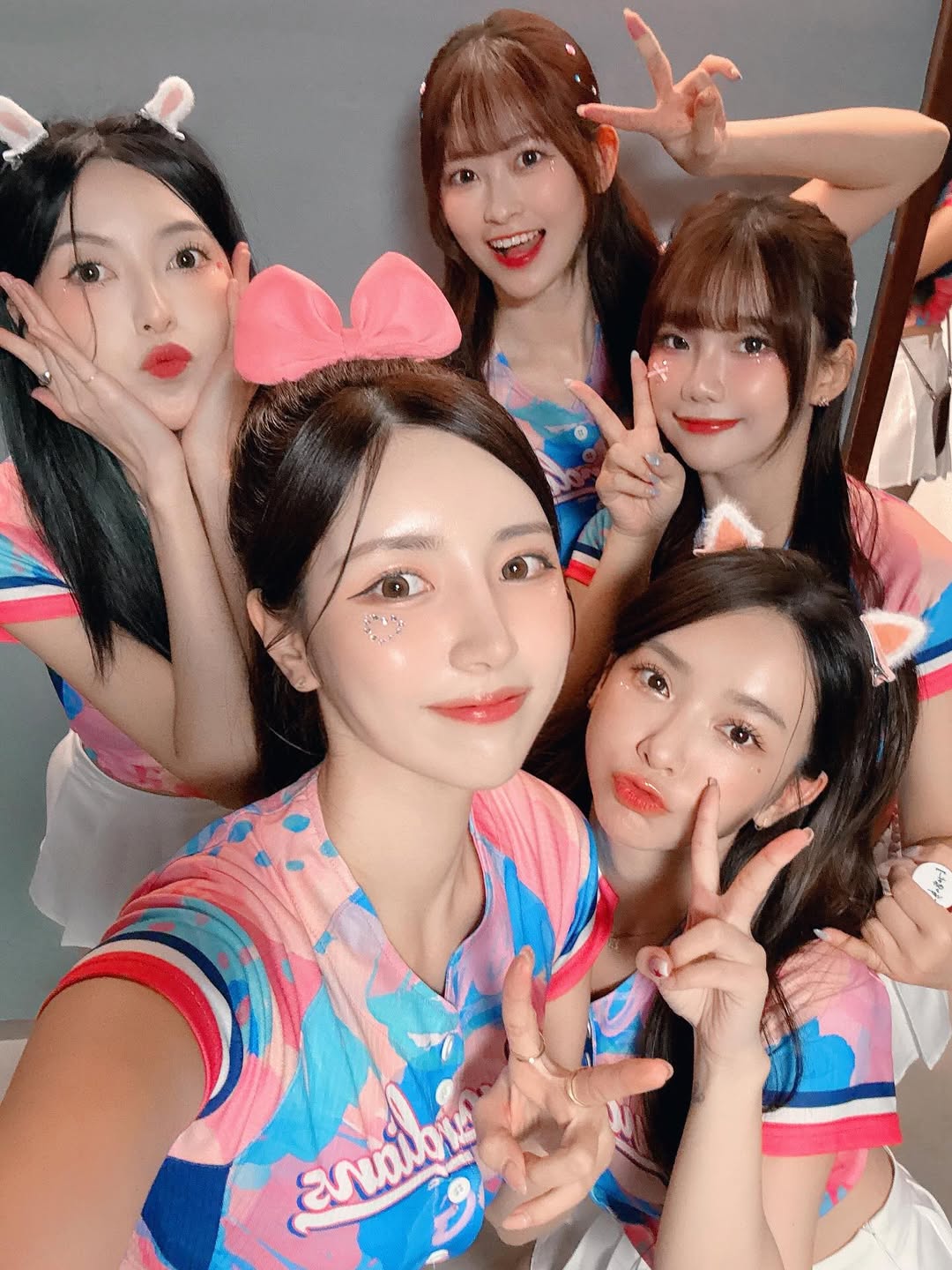 Fubon Angels,悍将大巨蛋,桃猿,拉拉队,韩籍三本柱,应援, 李珠珢, 李雅英, 南珉贞