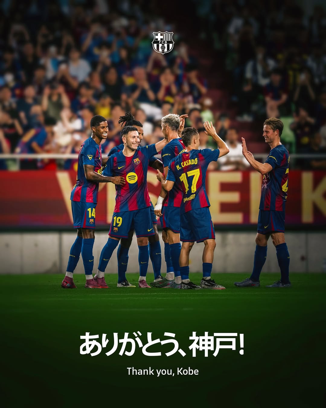 热身赛,巴萨,神户,加西亚,福德活跃,莱万助攻