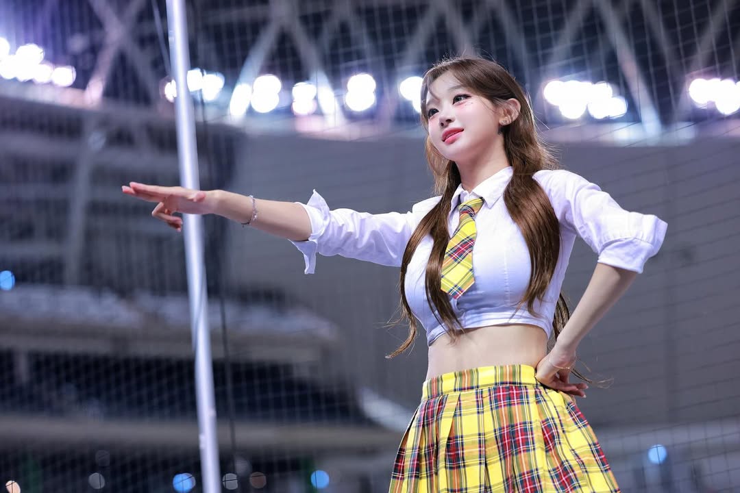 李珠珢,中职明星赛,疾风街道,韩流,拉拉队