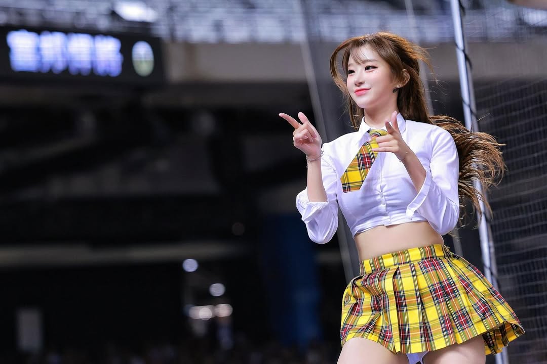 李珠珢,中职明星赛,疾风街道,韩流,拉拉队