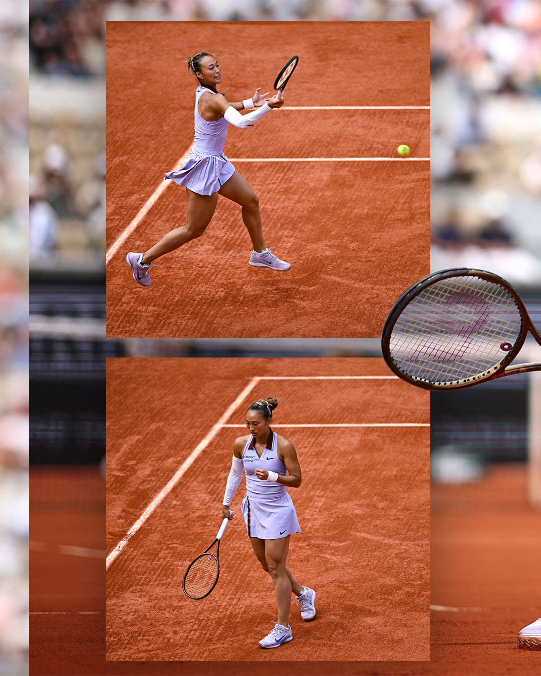 2025中网公开赛女单,郑钦文,决胜盘,退赛, 女单32强