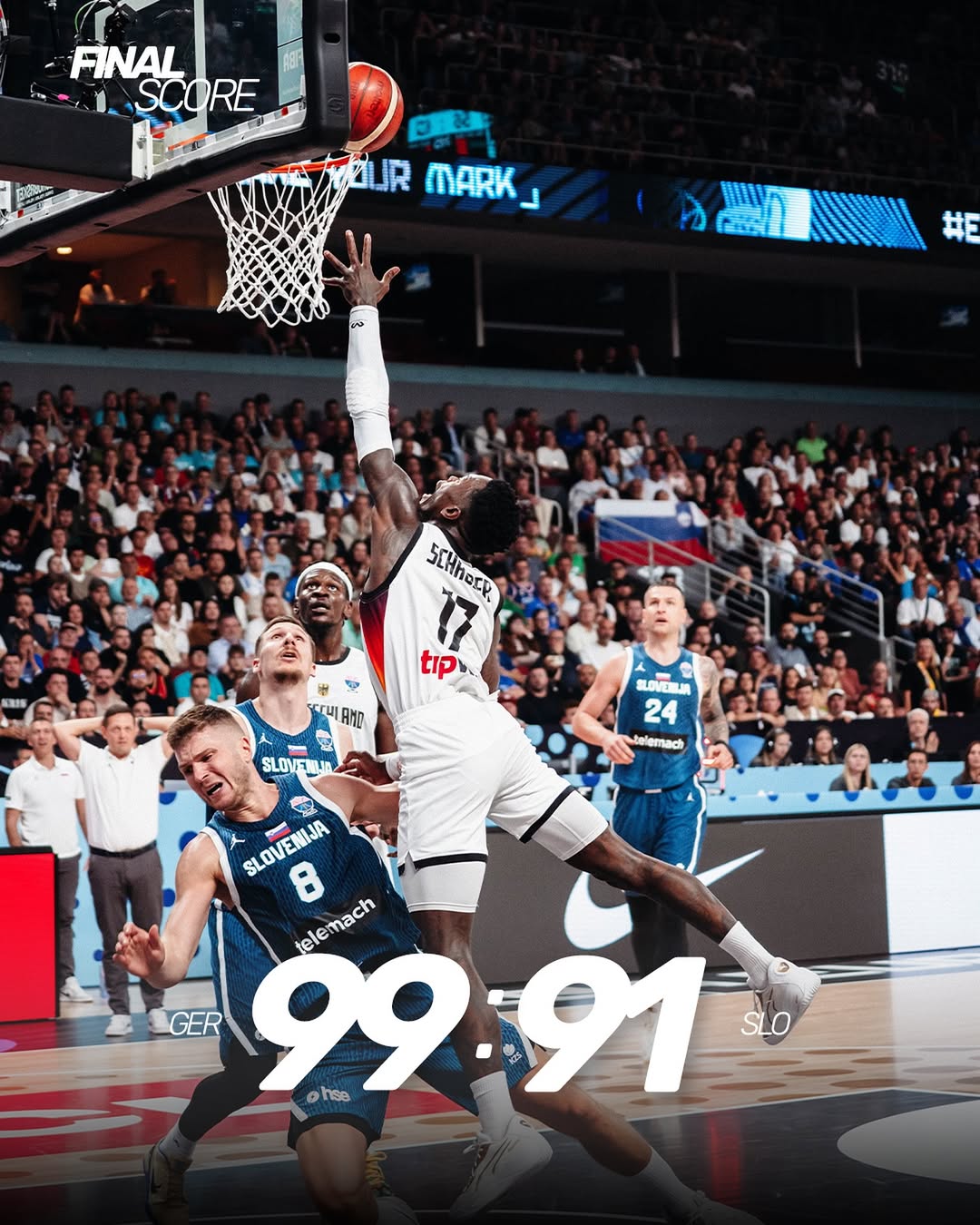 斯洛文尼亚,东契奇, 小瓦格纳, 德国男篮, 罚球得分, 关键球,互博体育