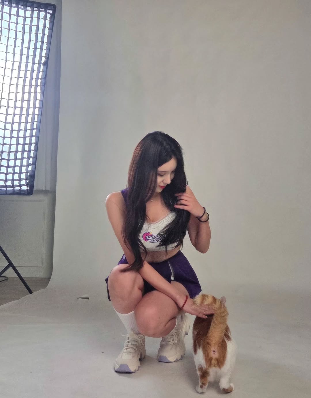 韩籍,拉拉队,女神金贤姈,火辣封面