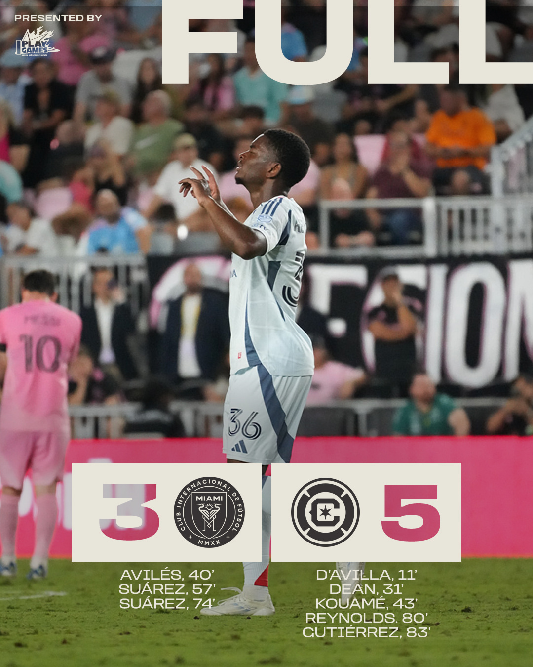 Chicago Fire FC,梅西,任意助攻,迈阿密国际,芝加哥火焰,美国职业足球,大联盟常规赛