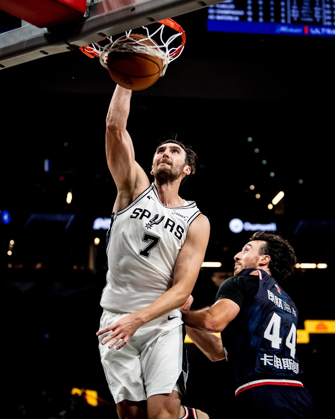 NBA,季前赛,广州男篮,马刺,郭艾伦,马刺,福克