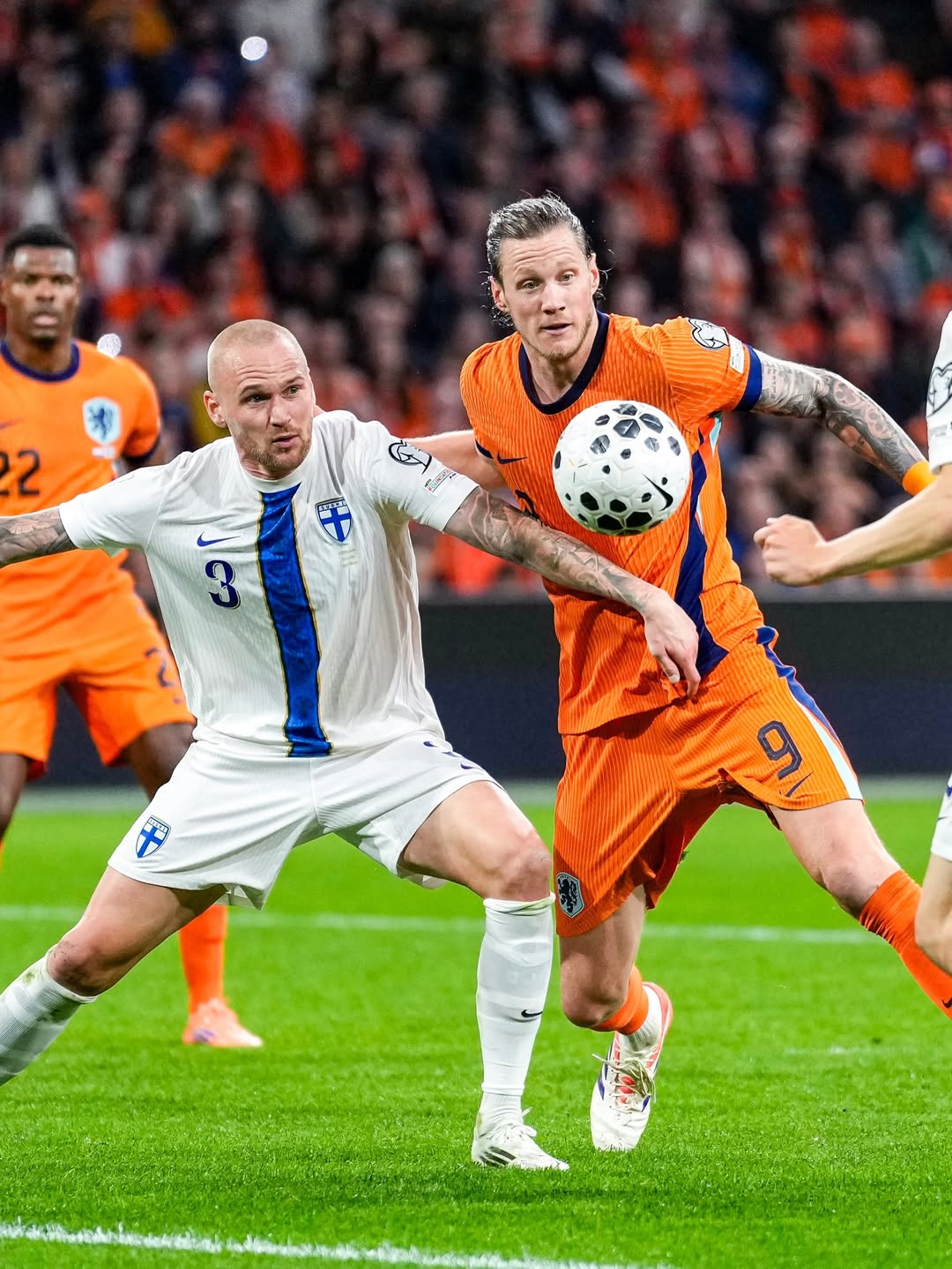 世预赛,疯狂夜,荷兰,芬兰,加纳晋级, Nederlands voetbalelftal, 荷兰国家足球队