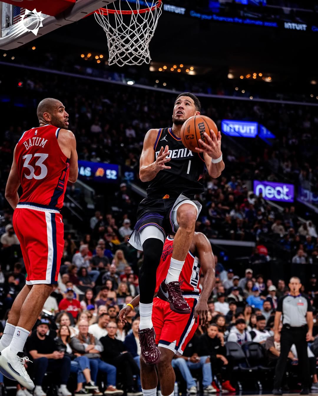 洛杉矶快船,四连败,菲尼克斯太阳队, NBA常规赛, 哈登, Phoenix Suns, Los Angeles Clippers