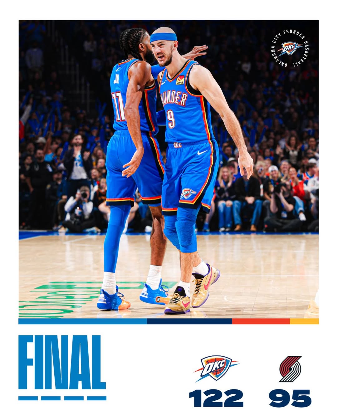 Oklahoma City Thunder,雷霆,开拓者,杨瀚森,NBA,互博体育