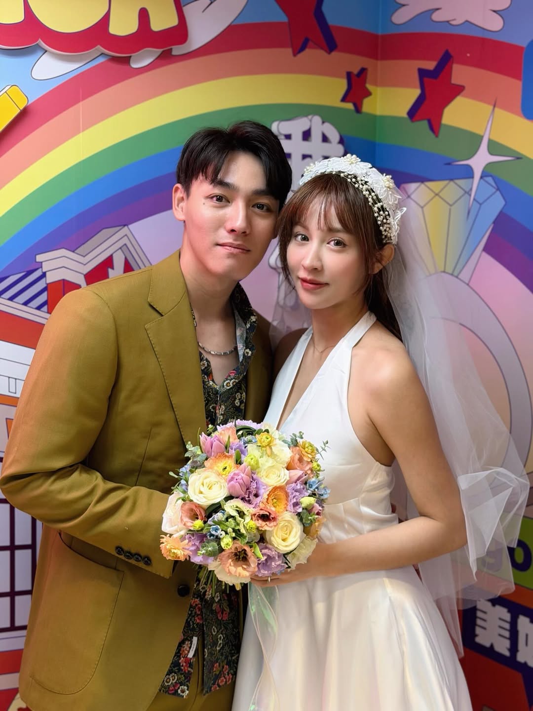 乐天桃猿外野手,陈晨威,求婚成功,啾啾,甜蜜告白,拉拉队