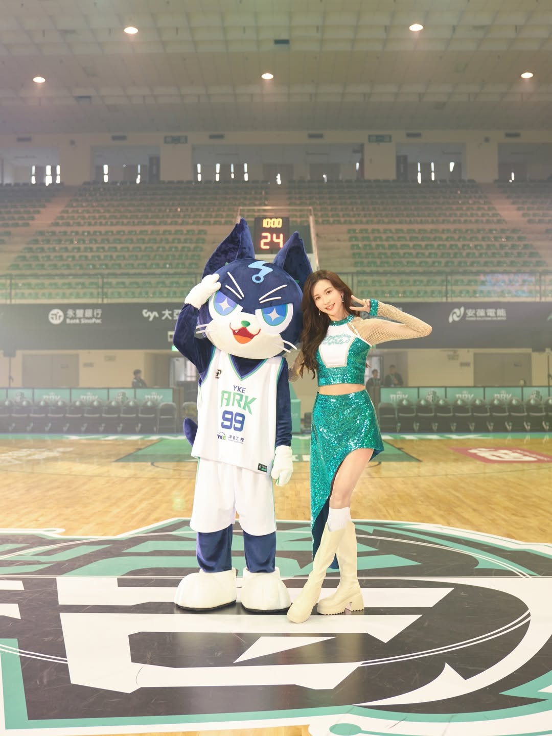 P. LEAGUE+,林志玲,啦啦队,热舞掀高潮,洋基工程,拉拉队