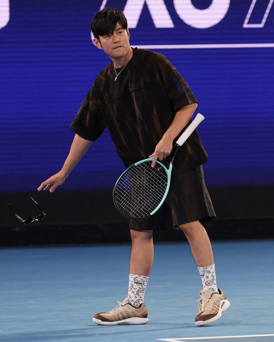 Hooball, 华语天王, 周董, 澳网军, 墨镜,2026年澳大利亚网球公开赛