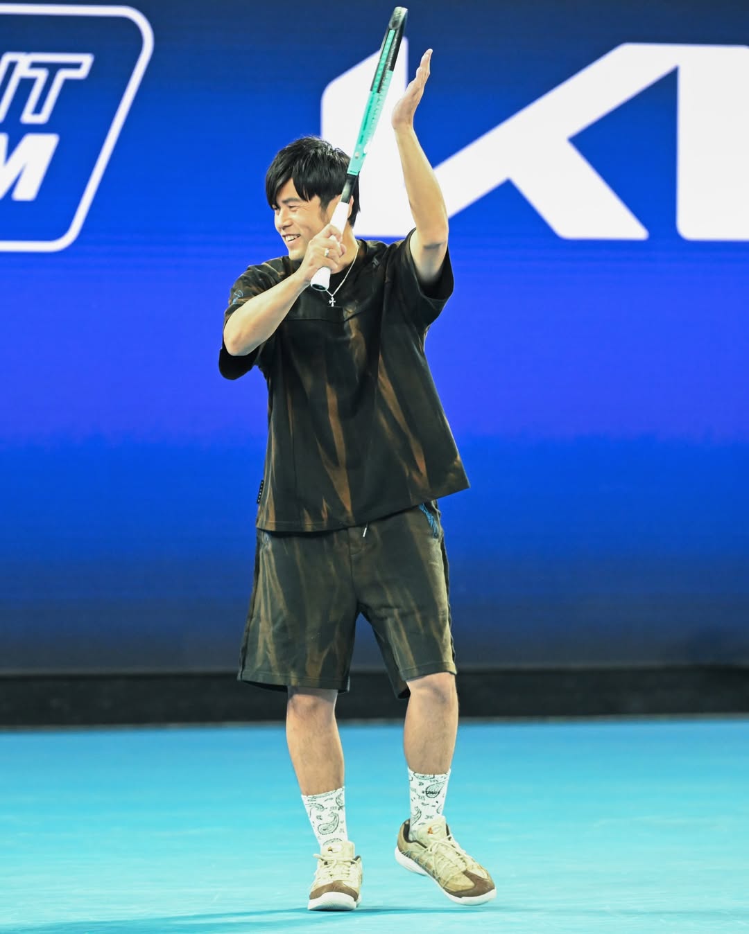 Hooball, 华语天王, 周董, 澳网军, 墨镜,2026年澳大利亚网球公开赛