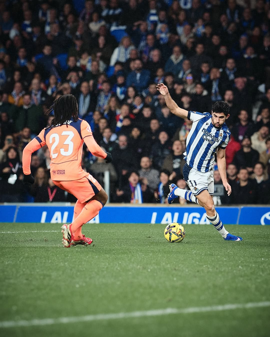 Real Sociedad de Fútbol, 皇家社会, 巴萨, 西甲联赛