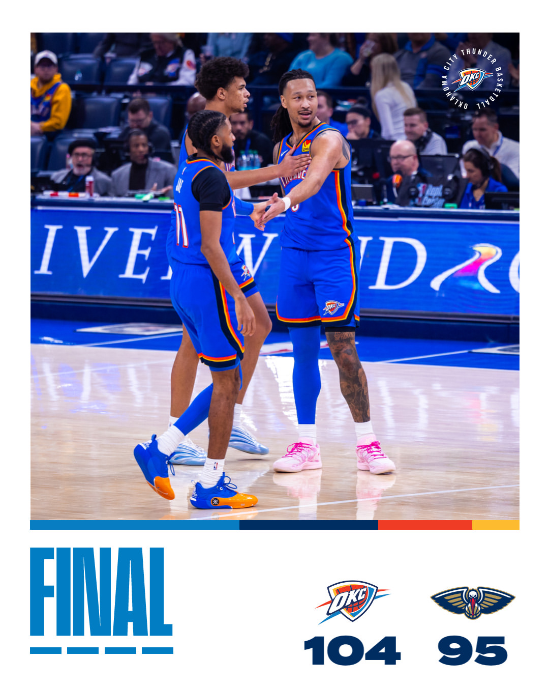 NBA常规赛,雷霆,鹈鹕,互博体育