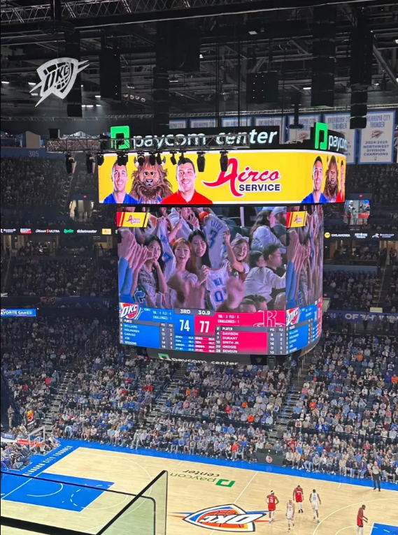 乐天女孩, NBA, 雷霆啦啦队