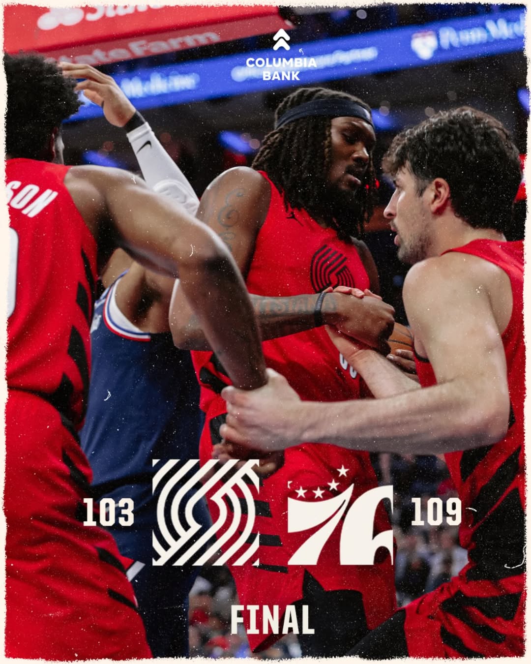 NBA,常规赛,费城76人,波特兰开拓者,777ball,互博体育, 恩比德, 泰瑞斯-马克西