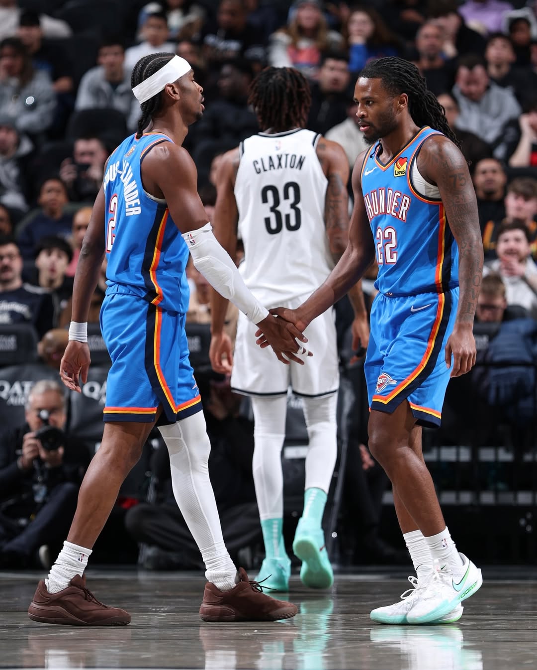 NBA常规赛,雷霆,篮网,麦凯恩,亚历山大,俄克拉荷马城雷霆,布鲁克林