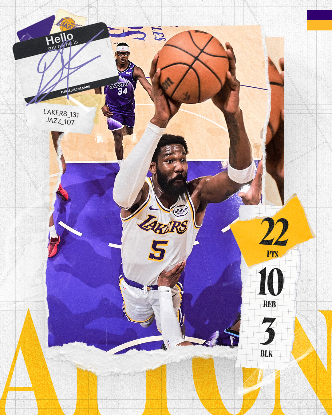 NBA常规赛,湖人,爵士