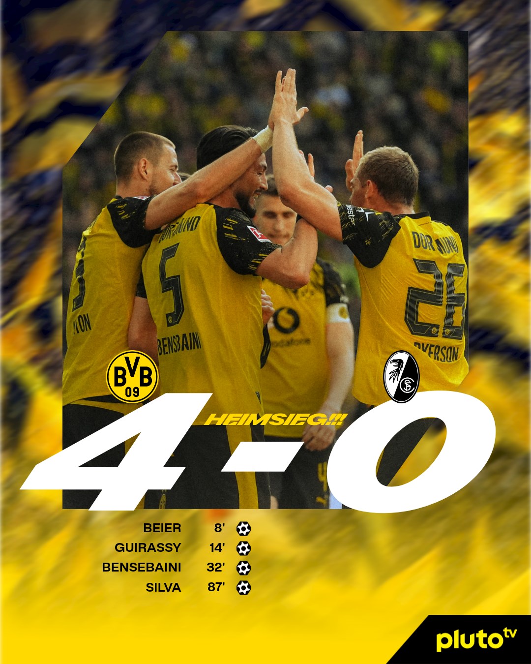 多特蒙德,弗赖堡队,终结,连败,霍芬海姆队,欧冠