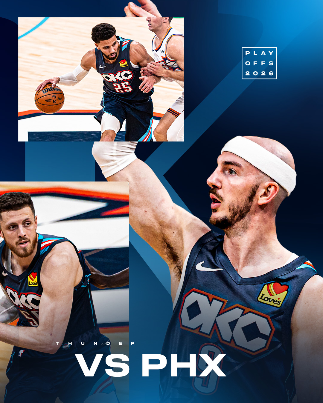 NBA 季后赛首轮G2，俄克拉荷马雷霆对阵菲尼克斯太阳。 半场雷霆65-57太阳，第三节中段雷霆杰伦威伤退，但雷霆单节仍轰出35-20领先至23分，末节雷霆最大领先26分，随后太阳狄龙掀起反扑追至10分，但没能继续追近比分，最终雷霆120-107太阳，大比分2-0领先。 首节一开始，双方就陷入缠斗。 太阳队的吉莱斯皮和狄龙连续冲击篮筐得手，雷霆则由吕冈茨·多特和切特·霍姆格伦用三分球回应。 亚历山大在第一节一次突破上篮不中后倒地，左手手指出现了令人揪心的90度反关节戳伤，他捂着手指表情痛苦。 经过简单处理，他选择带伤坚持比赛。 首节他打满12分钟，9投5中独得11分，帮助雷霆以30-29的微弱优势结束第一节。 进入第二节，以赛亚·乔为雷霆连中两记三分，将分差稍稍拉开。 太阳队的杰伦·格林凭借个人能力连续取分，一度将分差迫近到仅剩2分。 但雷霆的阵容深度开始显现，杰伦·威廉姆斯在本节攻击篮筐和外线投射无所不能，单节轰下13分。 亚历山大也在一次面对狄龙命中中距离跳投后，做出了竖中指的回应对手。 半场结束时，雷霆以65-57领先太阳8分。 亚历山大带伤拿下17分，杰伦·威廉姆斯效率极高，8投7中得到19分。 真正的比赛转折点发生在第三节。 亚历山大中距离投篮依旧无解，霍姆格伦则在内线翻江倒海，他里突外投连得8分，还送出了关键的封盖。 雷霆打出一波进攻高潮，一度将领先优势扩大到23分。 然而，本节中段意外发生，雷霆的另一位核心杰伦·威廉姆斯在无对抗情况下感觉不适，他捂着左腿筋部位，随后主动犯规下场，直接返回了更衣室接受检查。 这是他本赛季第三次遭遇腿筋伤势，此前右腿筋的伤病曾让他缺席了大量常规赛。 尽管折损大将，雷霆的攻势并未停止，亚历山大外线发炮，卡森·华莱士和米切尔的突破也持续奏效。 三节战罢，雷霆以100-77领先，单节净胜太阳15分。 巨大的分差让第四节初段看起来像是垃圾时间。 雷霆替补中锋以赛亚·哈尔滕施泰因在篮下连续得分，帮助球队在比赛还剩9分多钟时将分差拉大到26分。 就在所有人以为比赛将平淡收场时，狄龙·布鲁克斯站了出来。 他连续命中三分球，个人独得9分，吹响了太阳反扑的号角。 德文·布克也终于找到一些手感，中距离命中，罗伊斯·奥尼尔再中三分，太阳打出一波23-10的攻击波，在比赛还剩不到4分钟时将分差缩小到仅剩10分。 关键时刻，亚历山大先是助攻以赛亚·米切尔命中底角三分，随后吕冈茨·多特也命中一记关键远投，重新将分差拉开到15分以上。 最后时刻，亚历山大制造了狄龙的第六次个人犯规，后者犯满离场。 太阳的反扑火焰被彻底浇灭，雷霆最终以120-107守住胜利。 双方比分及数据： 单节比分：30-29、35-28、35-20、20-30（雷霆在前）。 雷霆（2-0）：亚历山大37分5板9助2断、霍姆格伦19分8板4帽、杰伦·威廉姆斯19分1板4助、米切尔14分5板5助2断、哈尔滕施泰因9分10板2助、多特9分1板、卡鲁索7分2板1助3断、乔6分1板、华莱士6板2助2断、杰林·威廉姆斯1板1助。 太阳（0-2）：狄龙30分5板1助、布克22分7板4助、格林21分5板3助2断、奥尼尔16分9板4助2断、伊戈达罗7分8板5助、吉莱斯皮7分6板6助2断、马卢阿奇4分3板、邓恩1板。 双方首发： 雷霆：亚历山大，霍姆格伦，杰伦-威廉姆斯，多尔特，哈尔滕施泰因； 太阳：狄龙-布鲁克斯，德文-布克，杰伦-格林，吉莱斯皮，伊戈达罗。