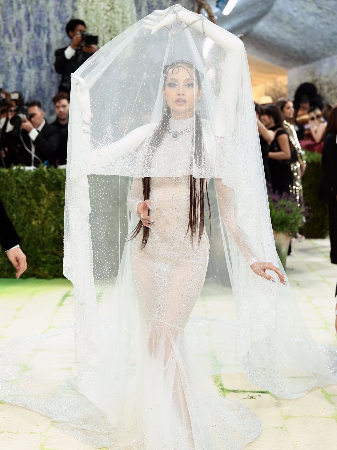 BLACKPINK,Met Gala,Jennie,Jisoo,Rosé,Lisa,红毯尖叫声