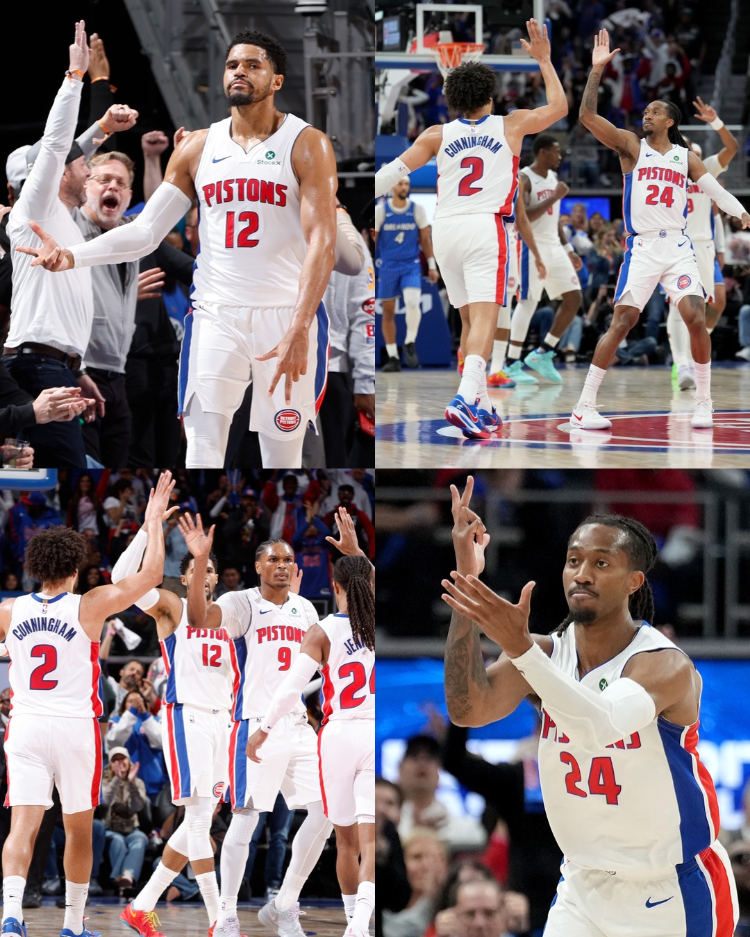 活塞, 魔术, 哈里斯, ，NBA季后赛, 坎宁安, 哈里斯, Detroit Pistons