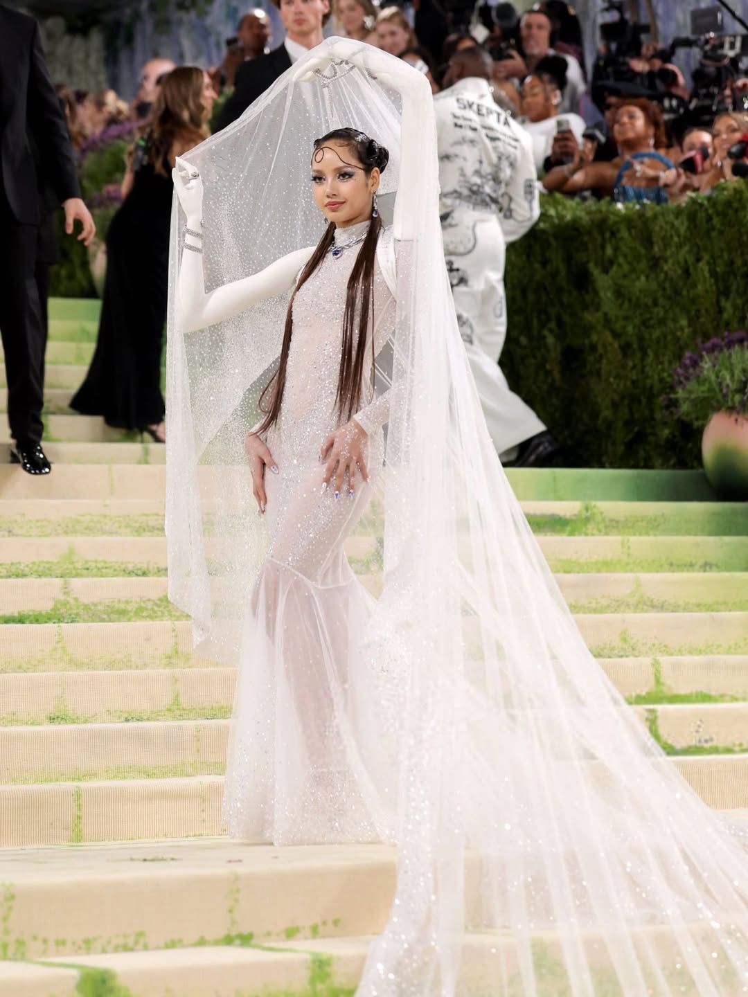 BLACKPINK,Met Gala,Jennie,Jisoo,Rosé,Lisa,红毯尖叫声