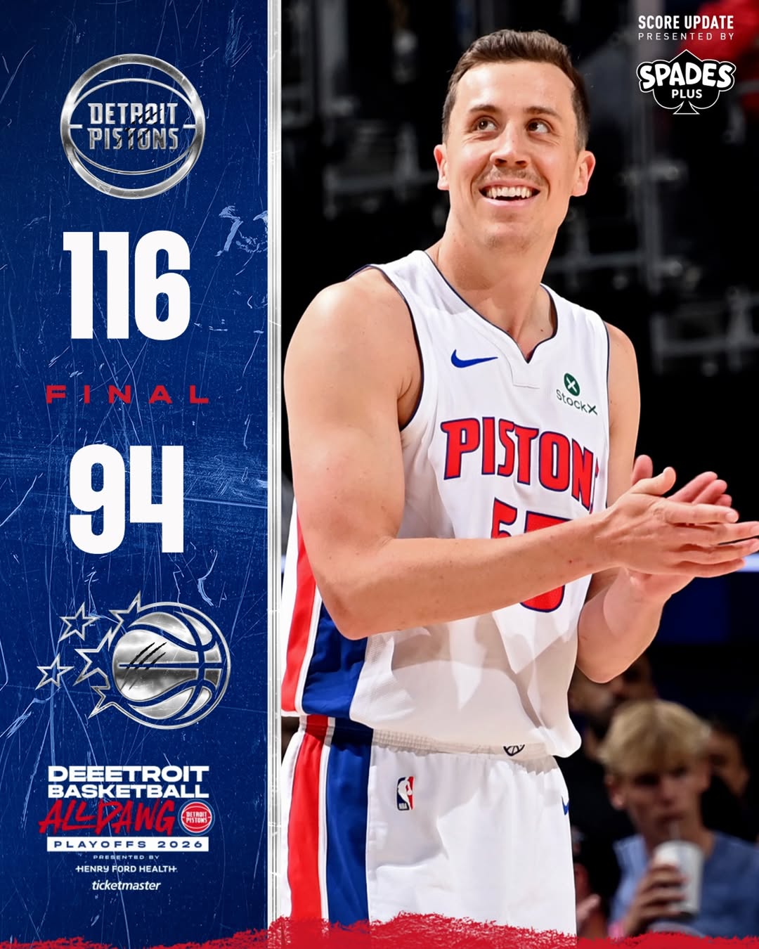 活塞, 魔术, 哈里斯, ，NBA季后赛, 坎宁安, 哈里斯, Detroit Pistons