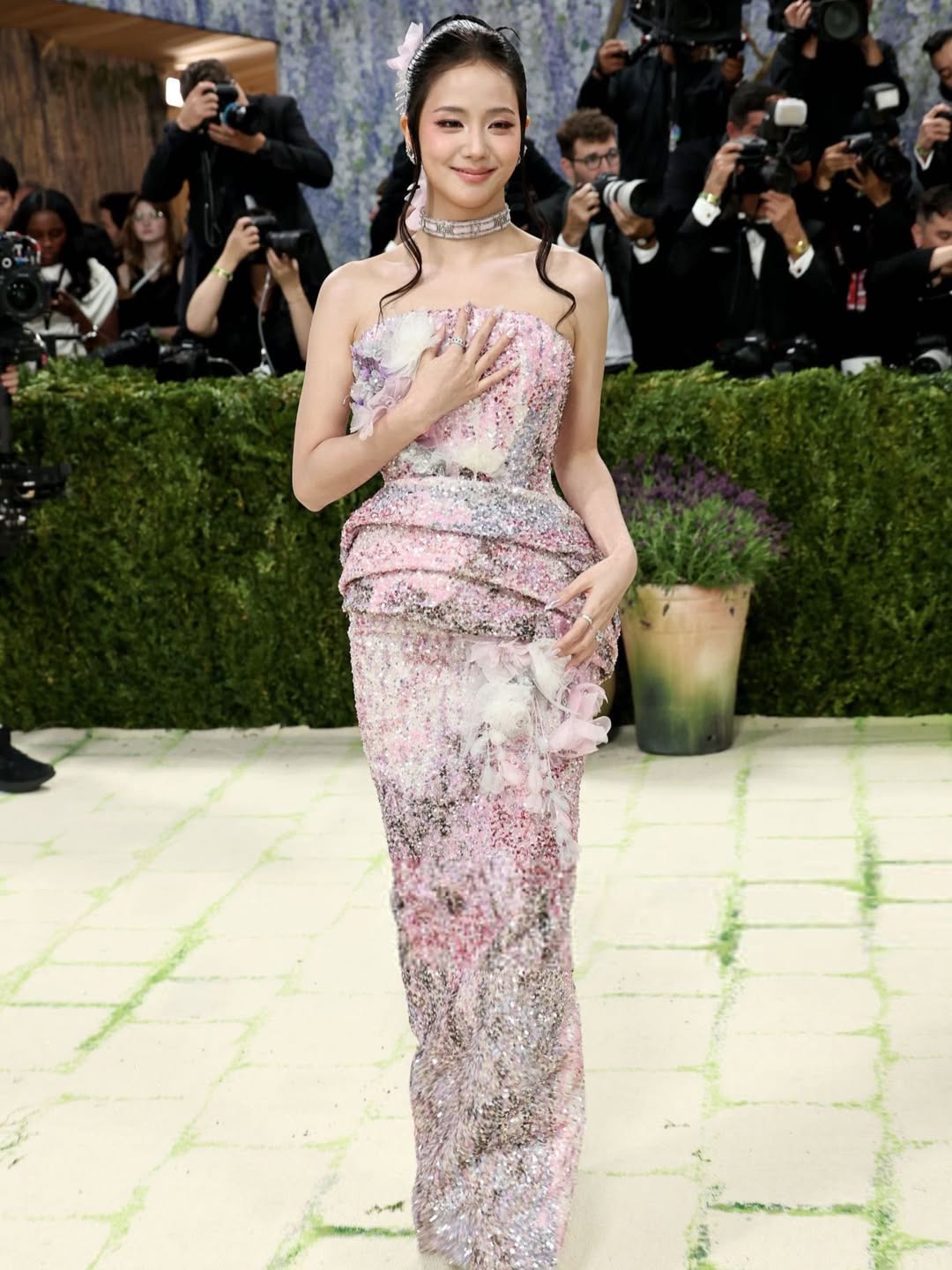 BLACKPINK,Met Gala,Jennie,Jisoo,Rosé,Lisa,红毯尖叫声