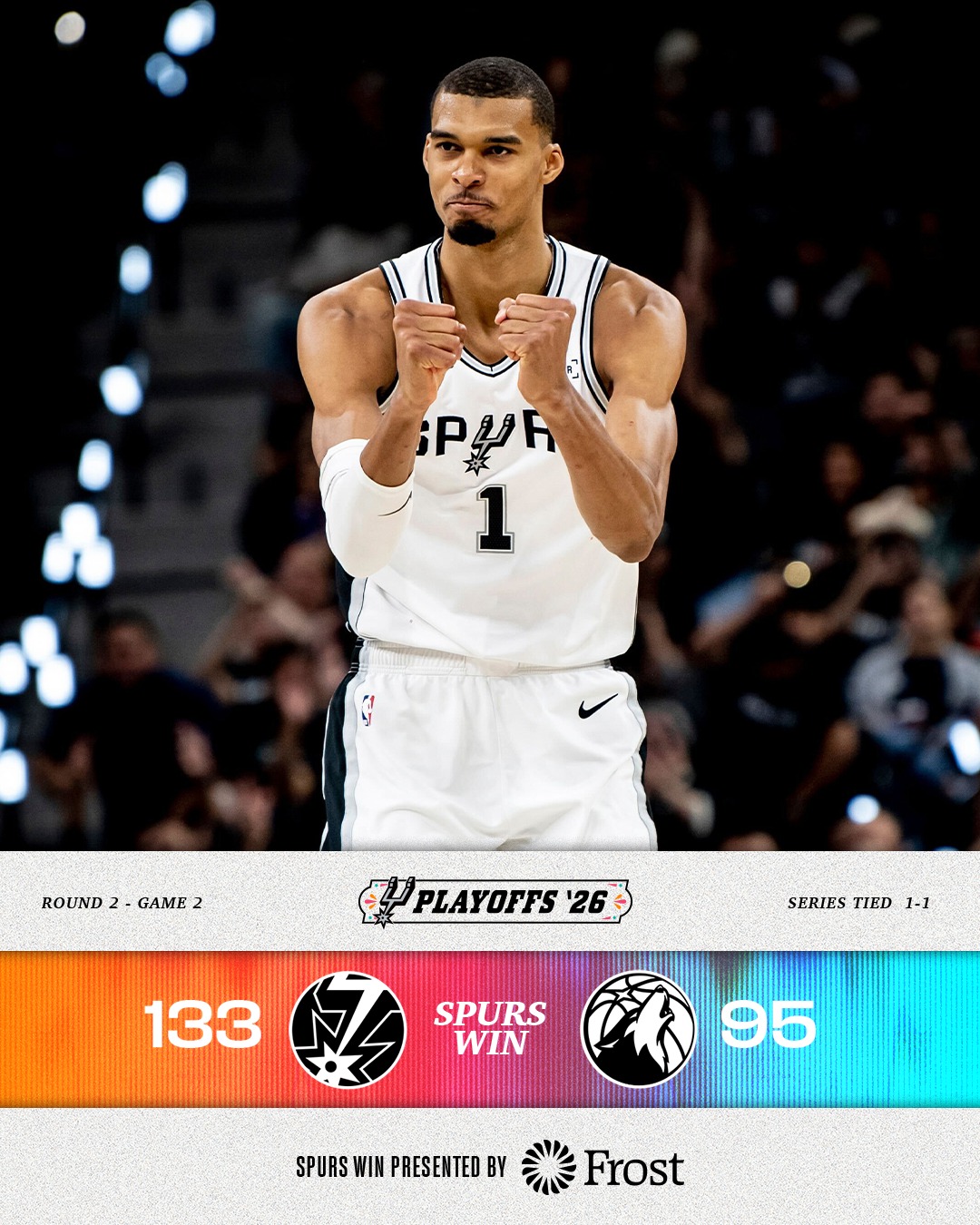 San Antonio Spurs, 马刺, 森林狼, 文班亚马, 卡斯尔