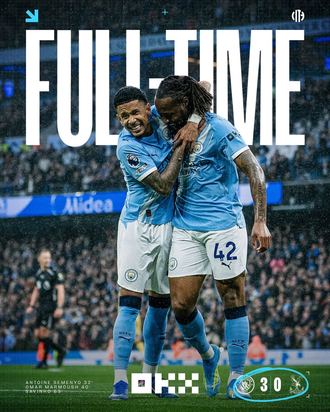 Manchester City Football Club, 曼城, 水晶宫, 阿森纳,777ball,互博体育