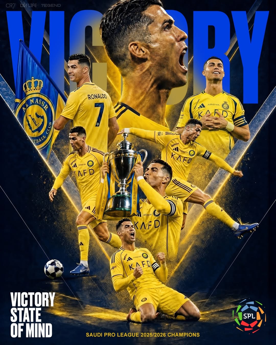恭喜C罗, C罗, Cristiano Ronaldo, 沙特联赛,足球,777ball, 终结冠军