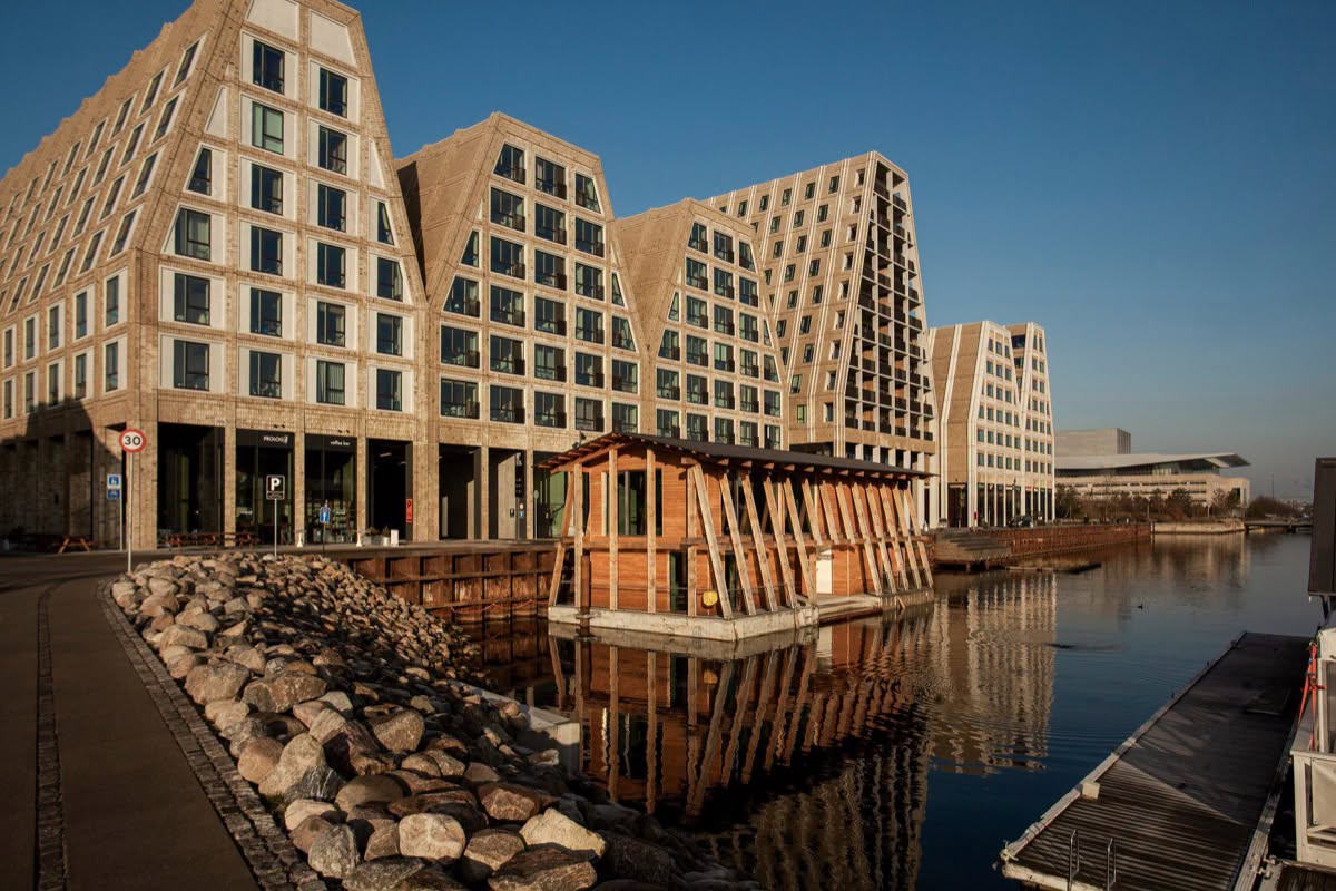 漂浮屋,#FloatingHouse,哥本哈根,北欧建筑,水岸设计,永续建筑,都市计划,建筑革命,模块化设计