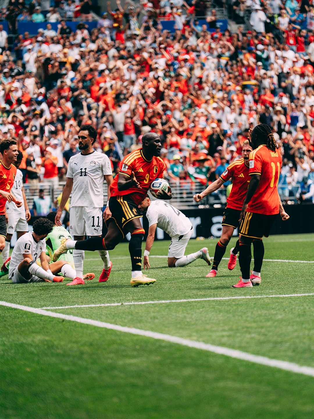 Belgisch voetbalelftal, فريق مصر لكورة القدم, 美加墨, 比利时国家队, 埃及国家队