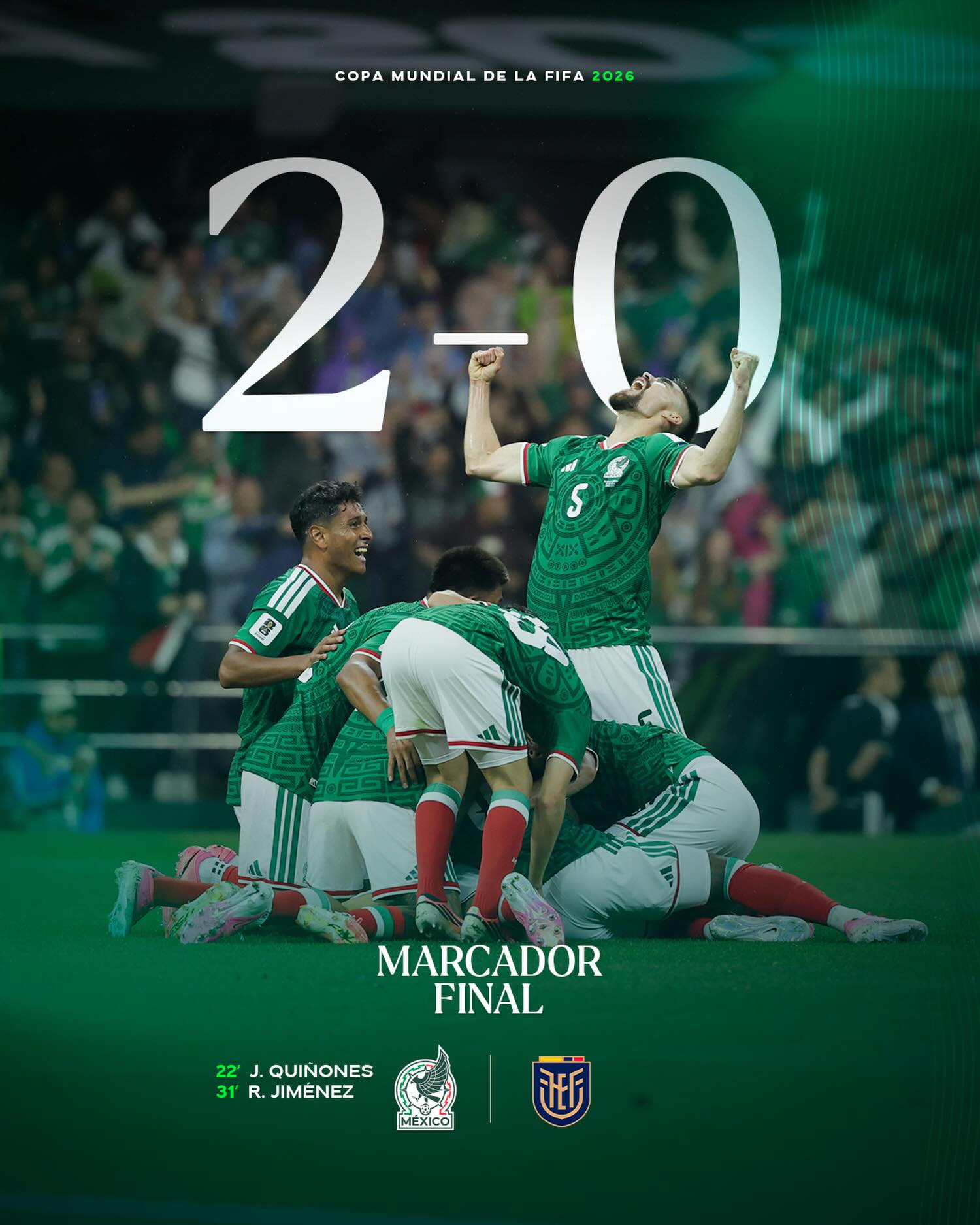 墨西哥国家足球队, Selección de fútbol de México, 2026美加墨世界杯, 墨西哥, 厄瓜多尔,FIFA,777ball