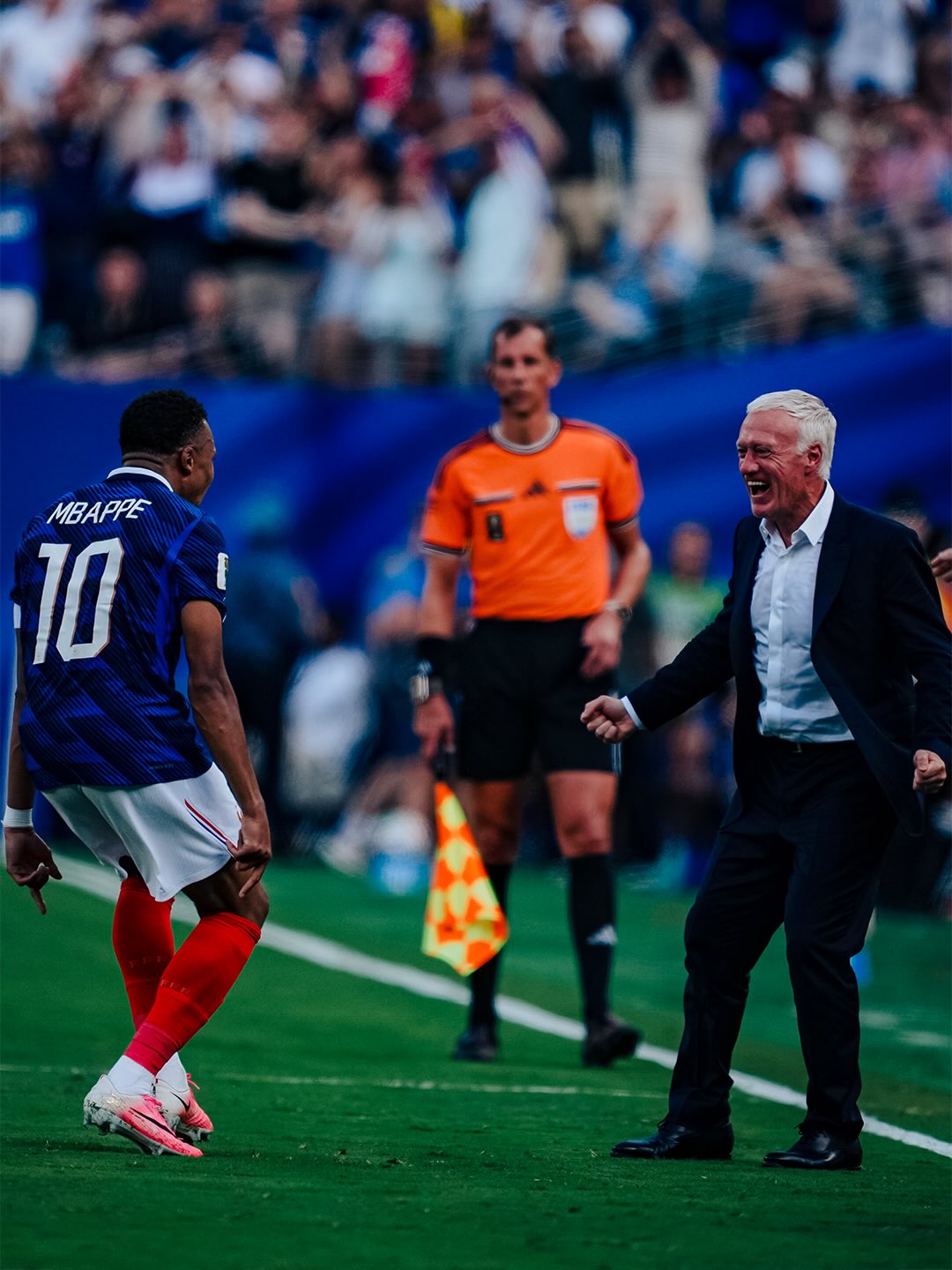 法国国家足球队, Équipe de France de football, 瑞典国家足球队, 美加墨, 姆巴佩破门, 晋级16强