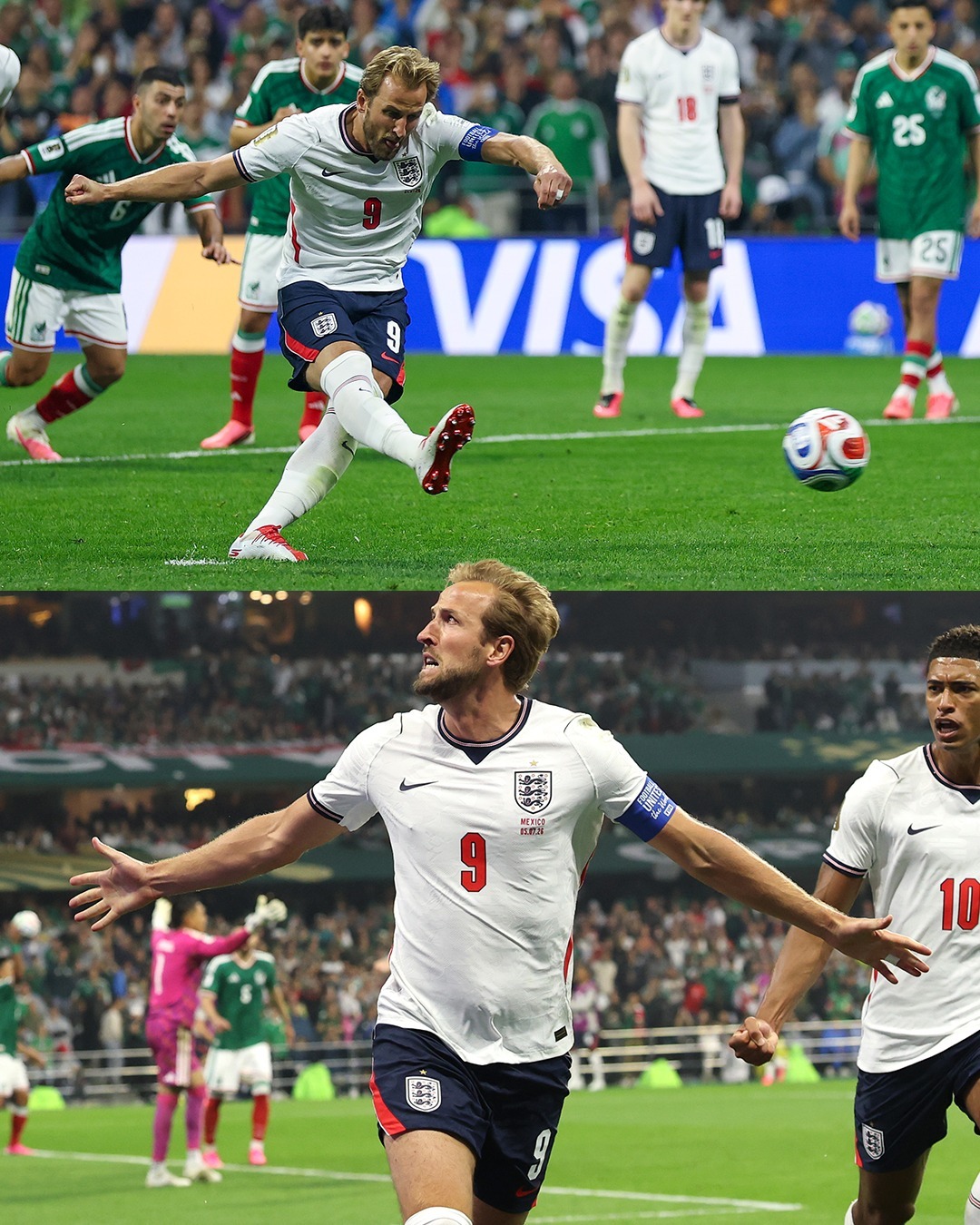 England national football team, 2026美加墨世界杯,英格兰,墨西哥,晋级八强FIFA, 贝林厄姆